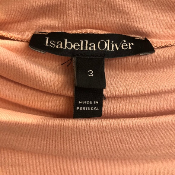 Isabella Oliver small maternity light pink sleeveless dress - Picture 4 of 4